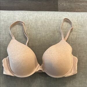 Victoria’s Secret uplift semi demi Tan Bra